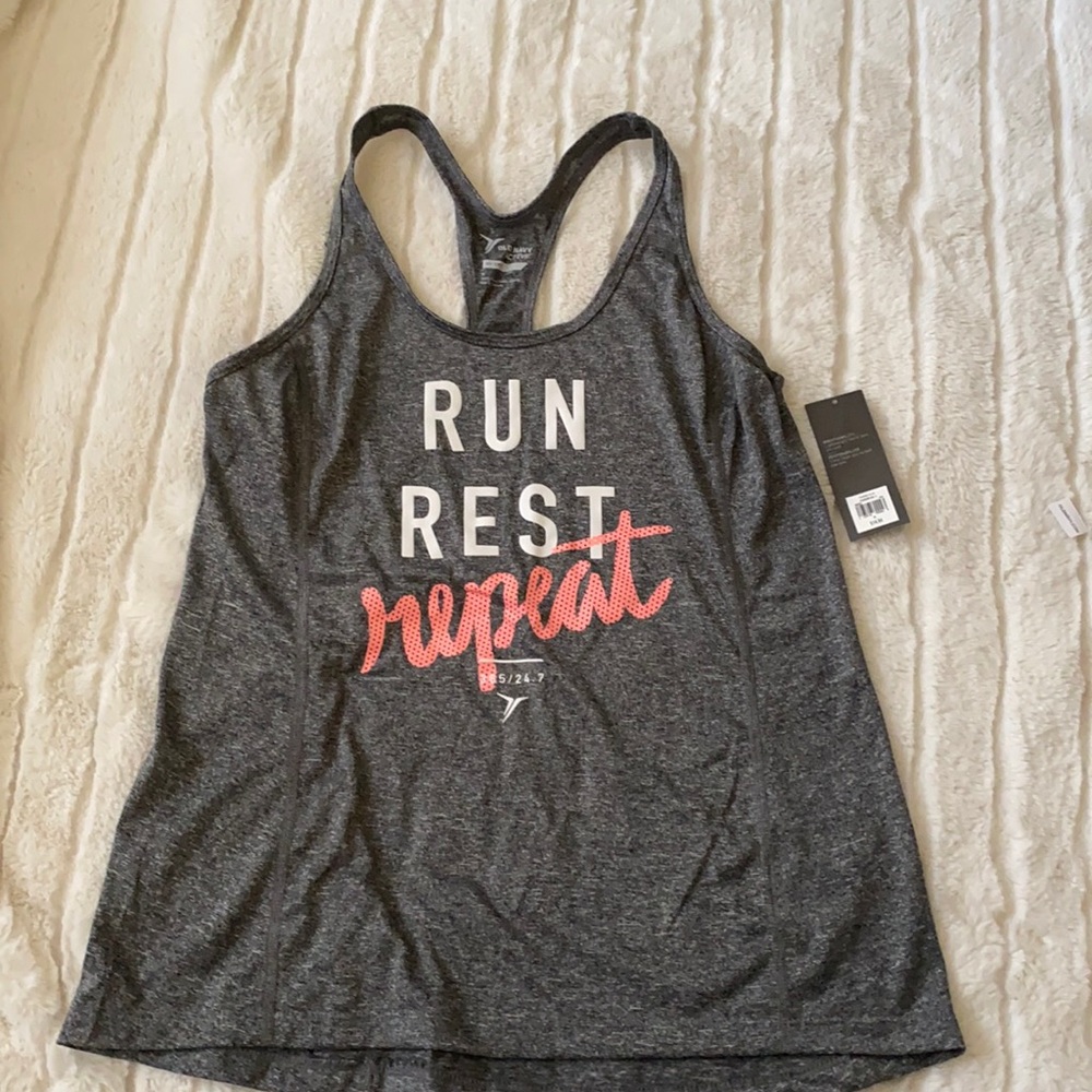 NWT racer back workout tank